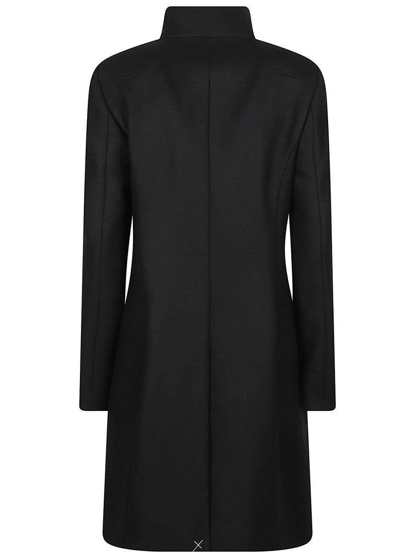 Fay Virginia Couture Concealed-Placket Wool-Blend Coat