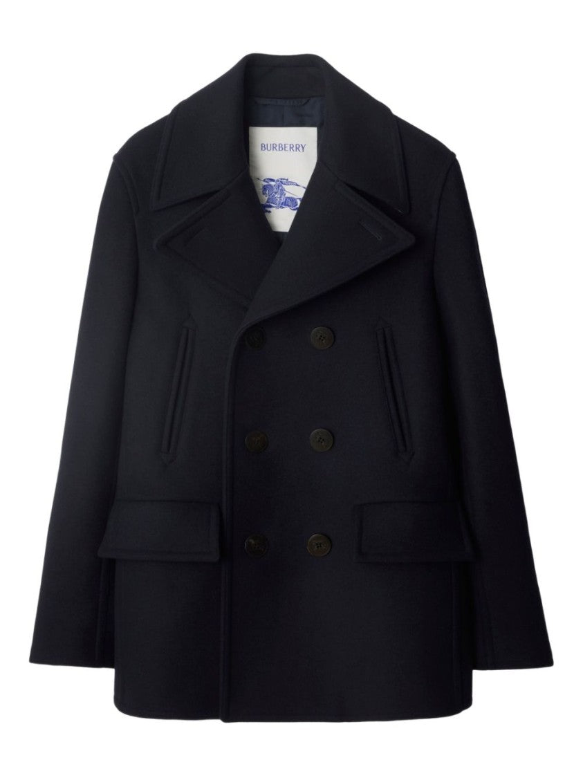 Burberry Shelborne Double Breasted Short Coat