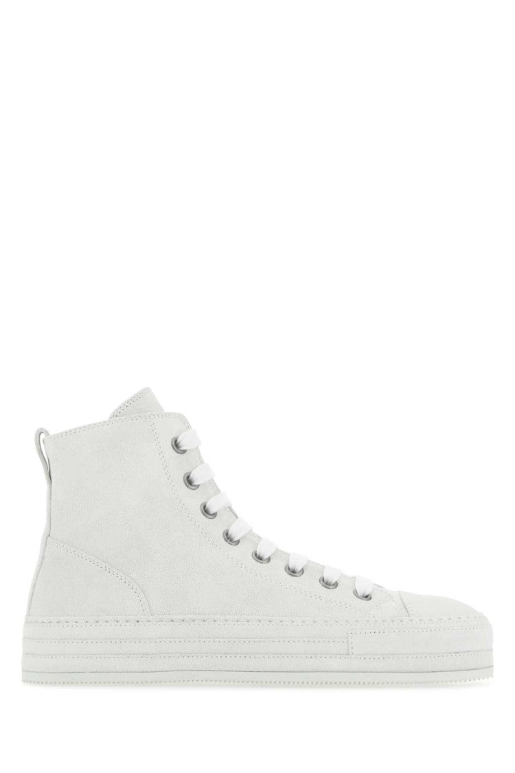 Ann Demeulemeester Chalk Suede Sneakers