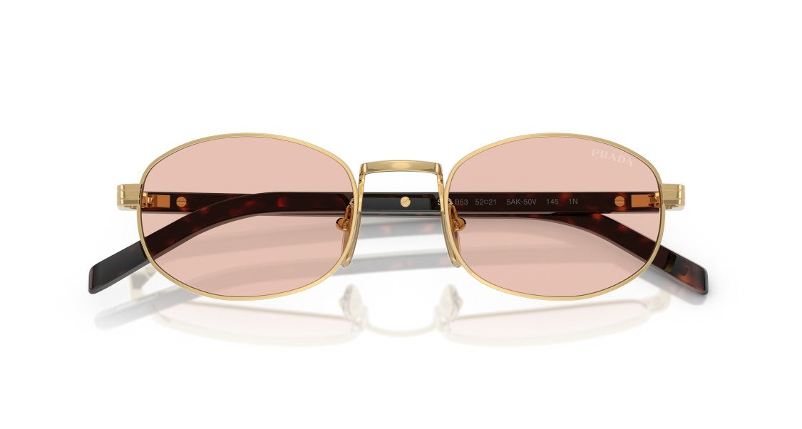 Prada 0Pr B53s Round Lens Sunglasses