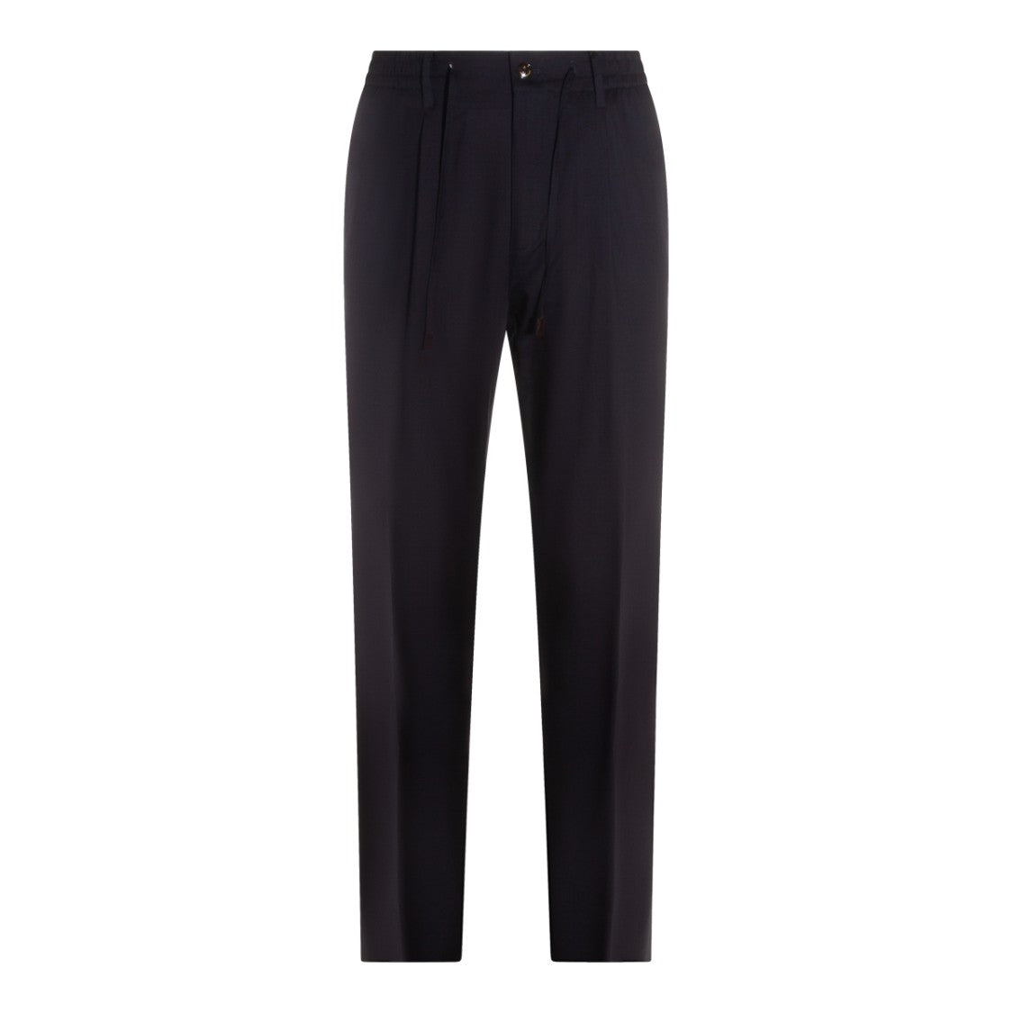 Montecore Tailored Blue Trousers With Straight Leg Design