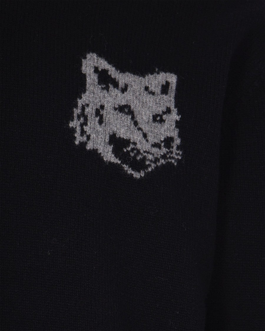 Maison Kitsuné Crew Neck Sweater