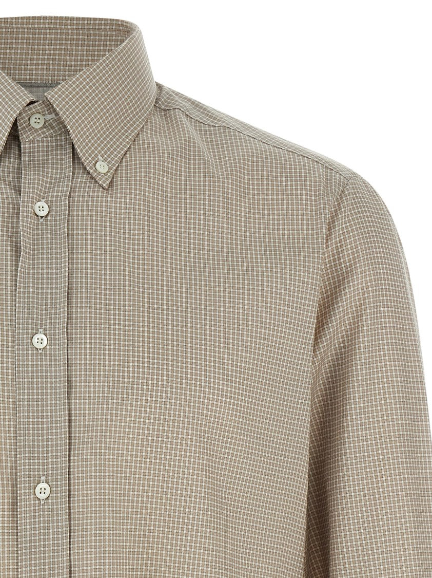 Brunello Cucinelli Check Shirt