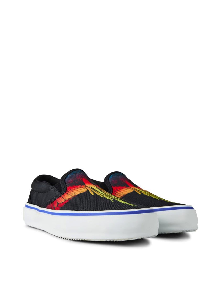 Marcelo Burlon Icon Wings Logo Slip-On Sneakers