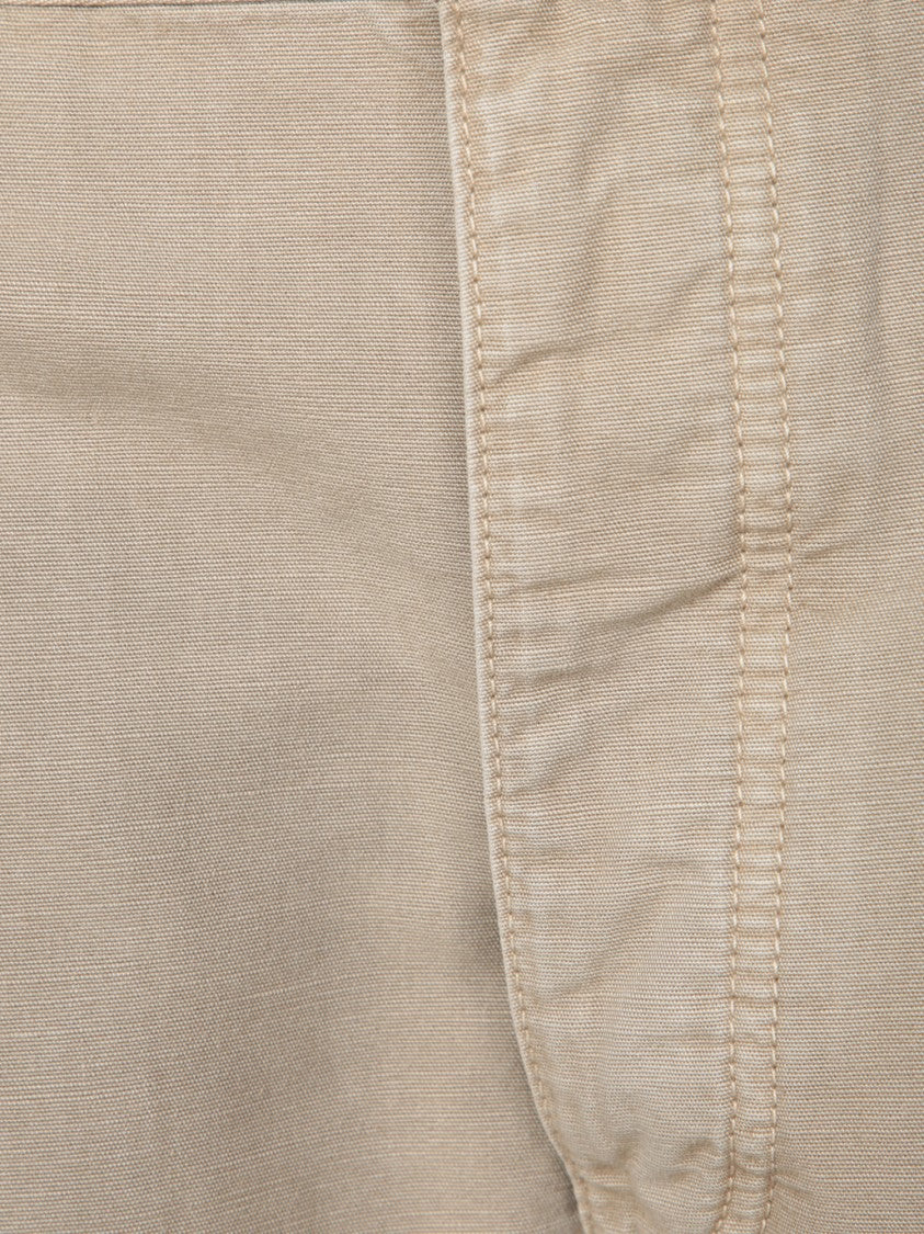 Nine In The Morning Classic Fit Beige Jeans With Streamlined Silhouette