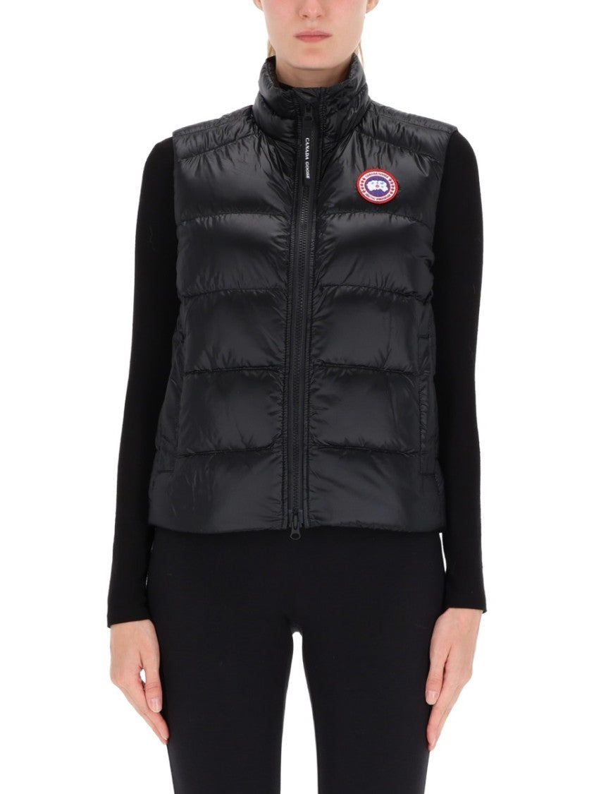 Canada Goose Sleeveless Puffer Vest With High Collar