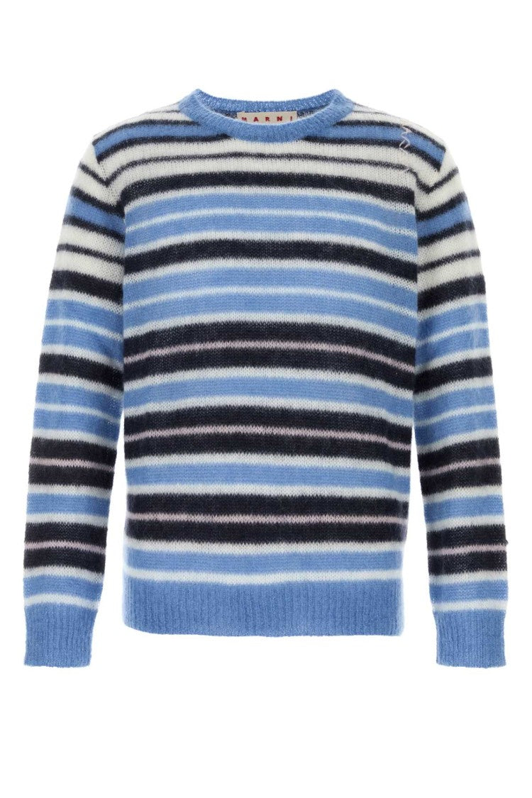 Marni Embroidered Mohair Blend Sweater