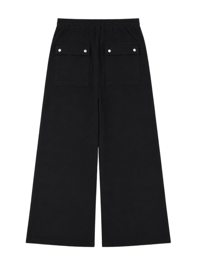 Drkshdw By Rick Owens Wide-Leg Pants With High Waist And Relaxed Fit