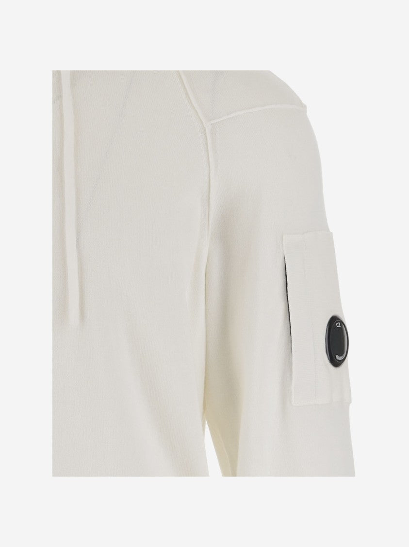 C.P. Company Sea Island Cotton Sweatshirt With Logo