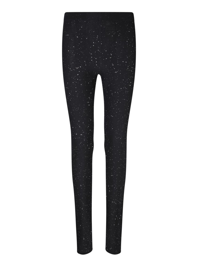 Fabiana Filippi Sparkling Detail Trousers With Wool Blend And Fit