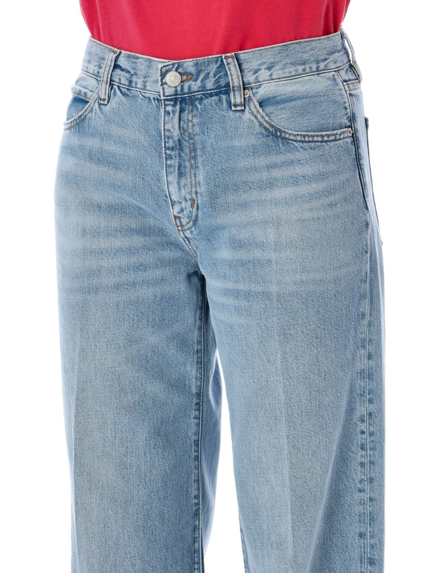 Frame Light Blue The Off Duty Stroll Jeans