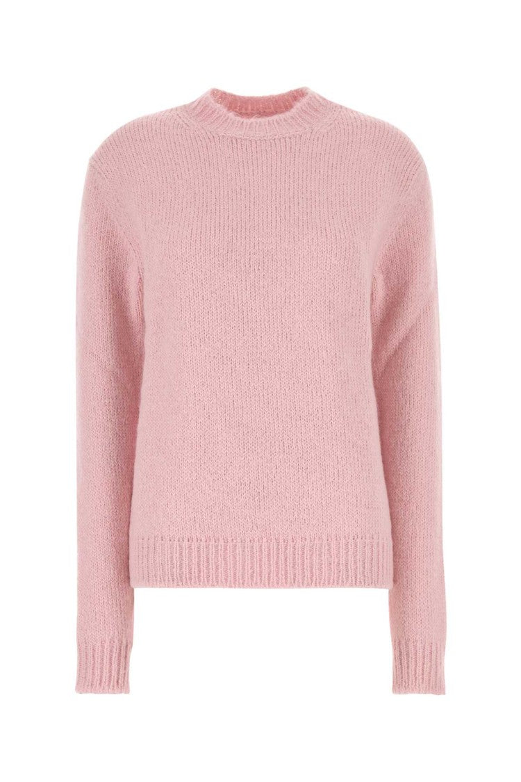 Jil Sander Pink Alpaca Blend Oversize Sweater