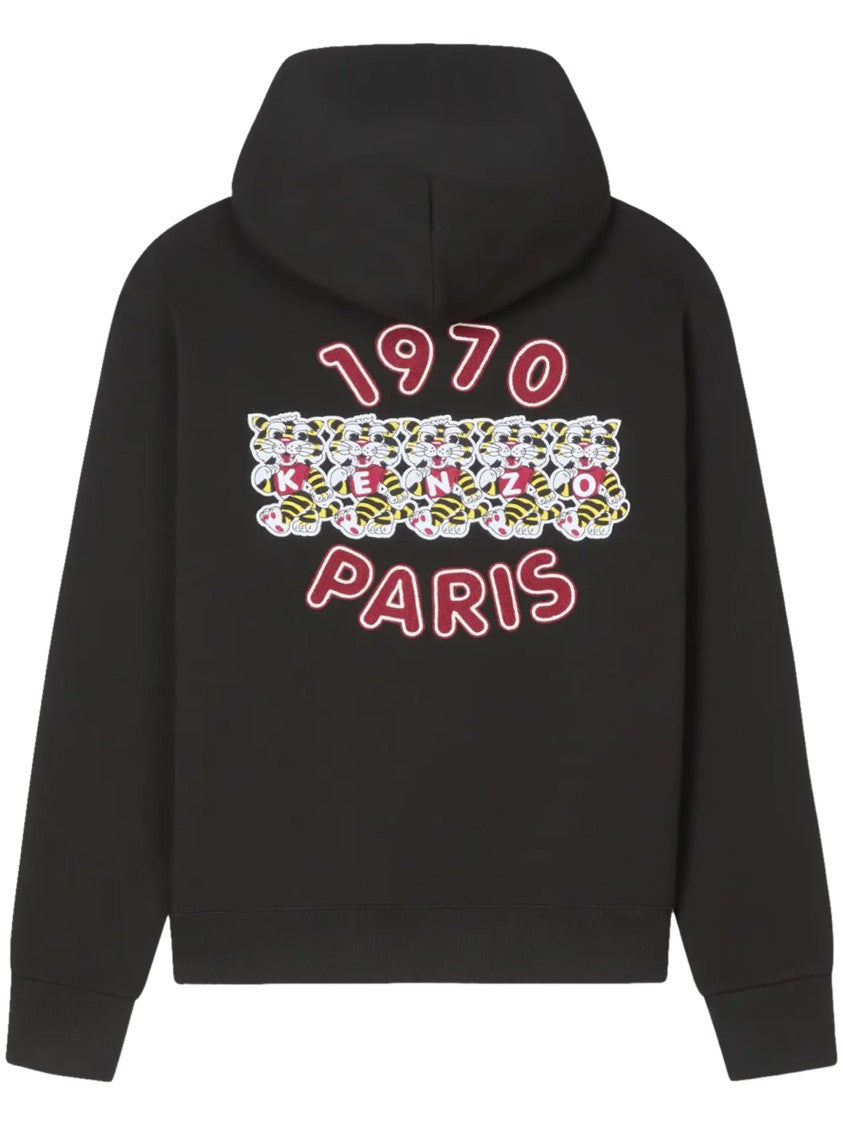 Kenzo Wild Tiger Embroidered Classic Hoodie