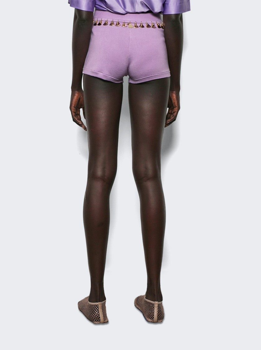 Rabanne Mini Shorts French Lavander