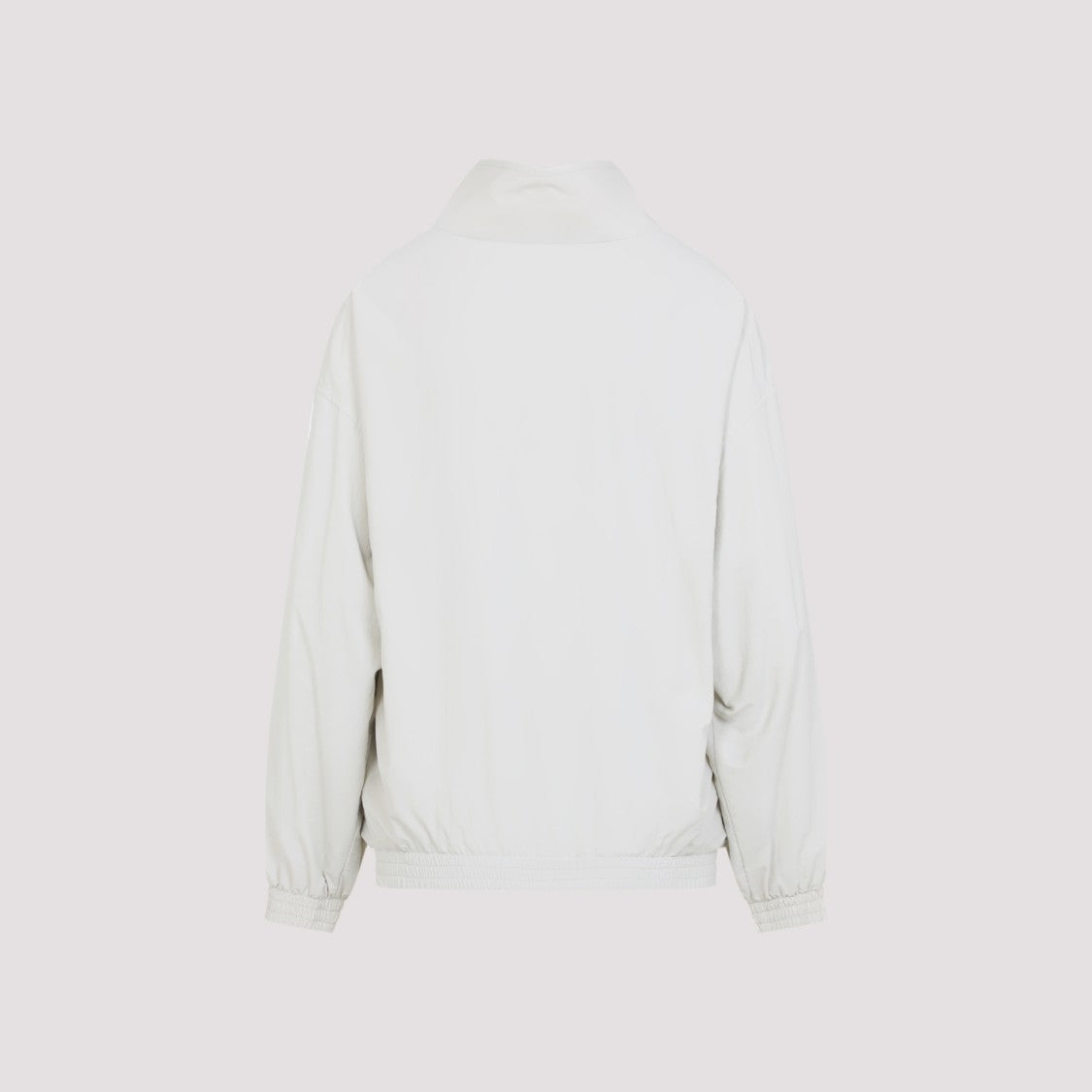 Balenciaga High Collar Polyamide Jacket With Full Zipper