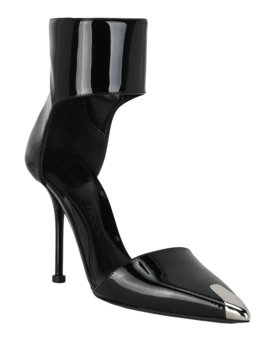 Alexander Mcqueen Punk Patent Leather Heels
