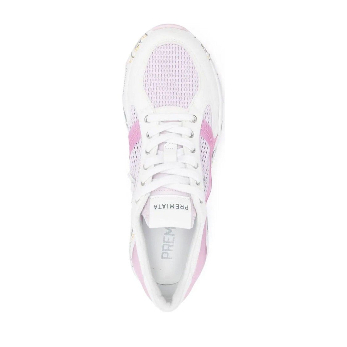 Premiata Multicolor Polyurethane Graphic Padded Sneakers