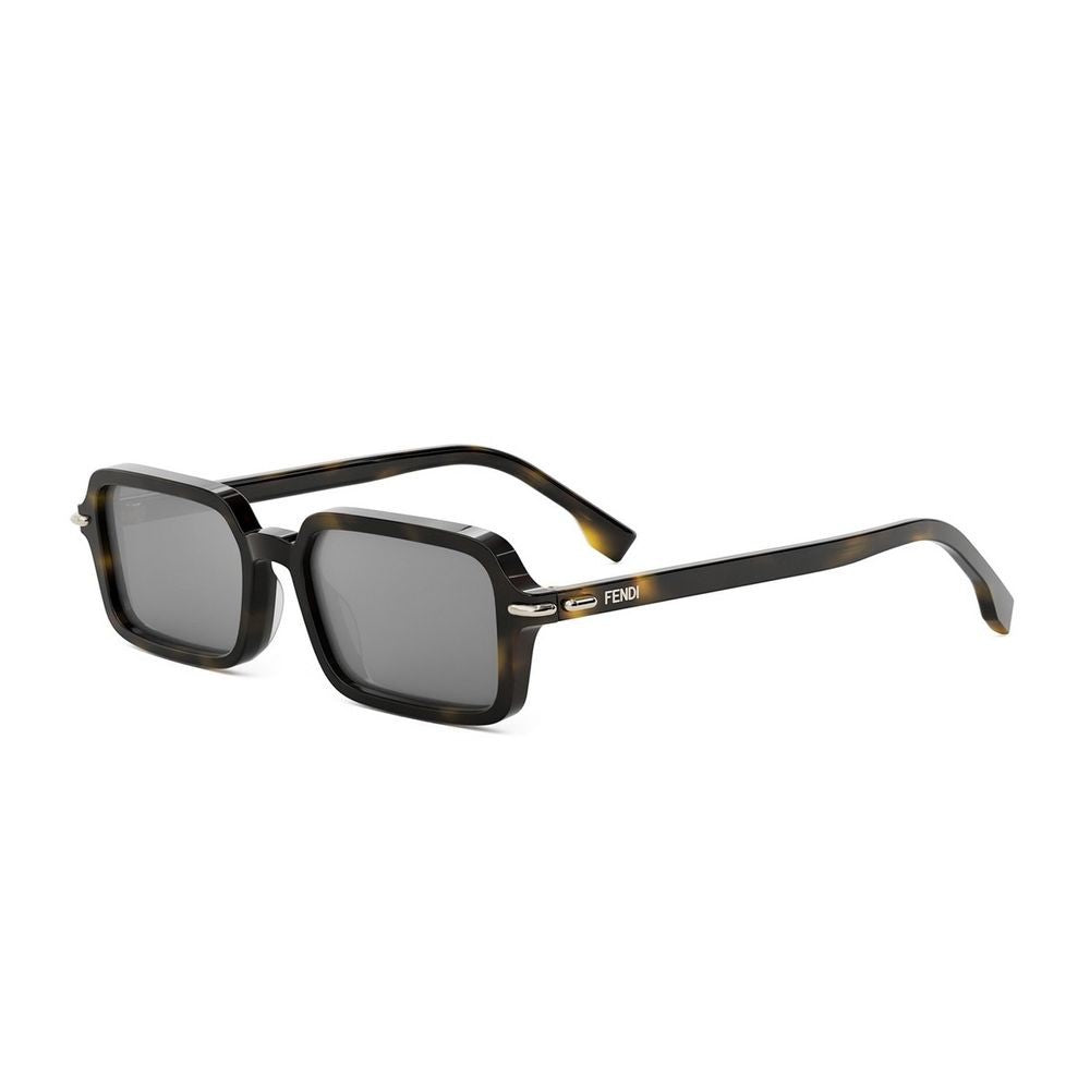 Fendi Saddlery Slim Acetate Frame Sunglasses