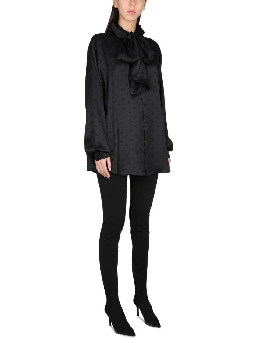 Balenciaga Skinny Leg Jeans With Button Closure