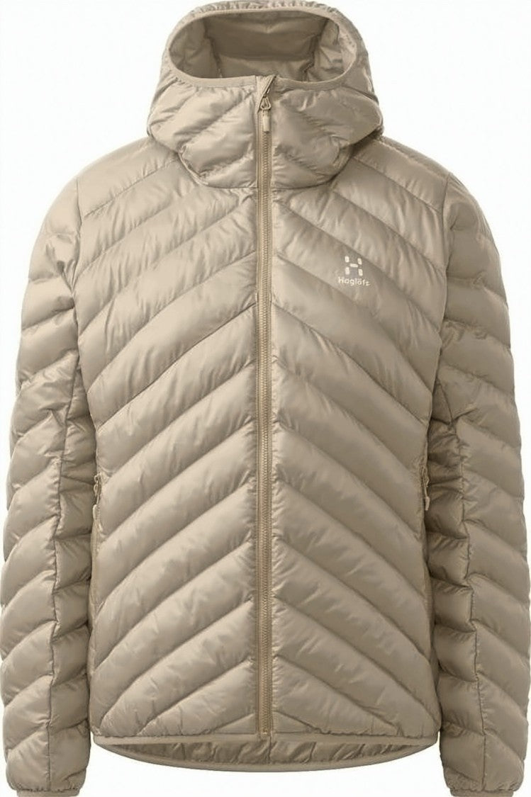 Haglöfs Quilted Fitted Short Jacket With Hood