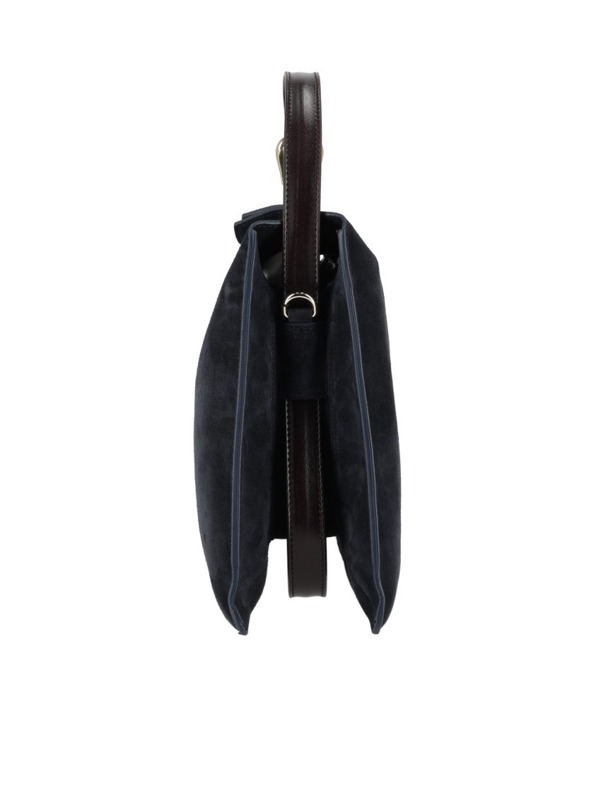 Claudio Orciani Trinity M Peach + Gold Calf Leather Shoulder Bag