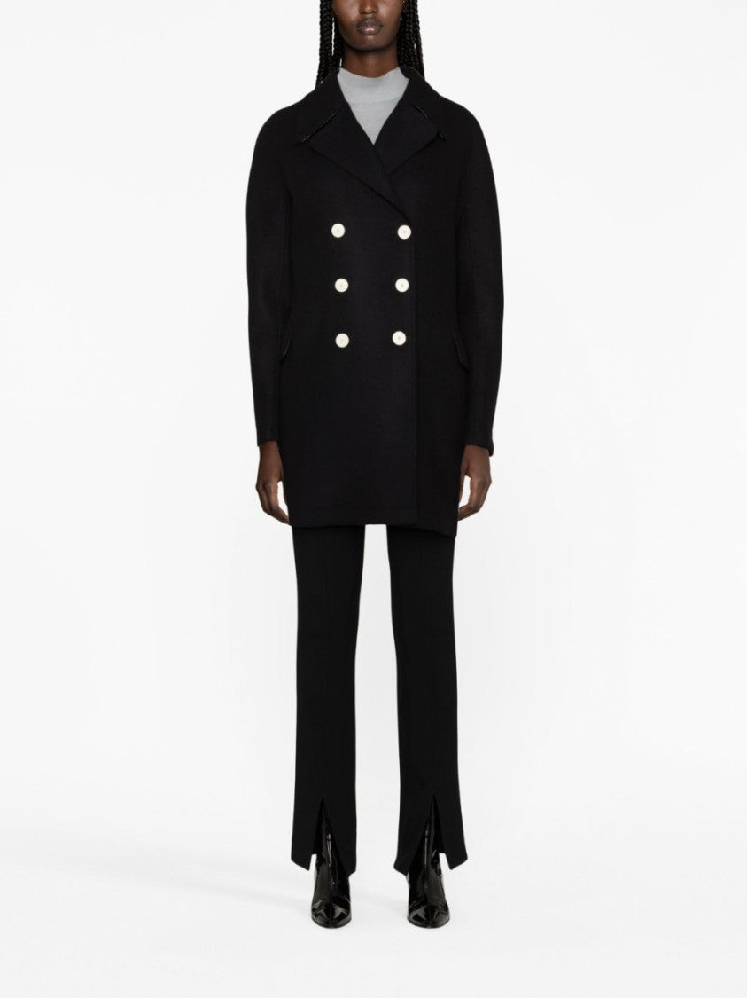 Lanvin Double-Breasted Virgin Wool Coat