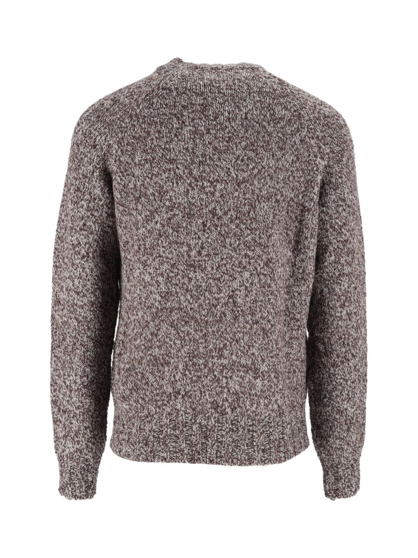 Ballantyne Marled Knit Crewneck Sweater
