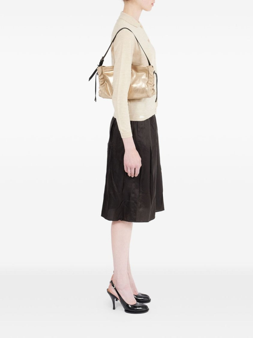 Maison Margiela Golden Calf Leather Shoulder Bag