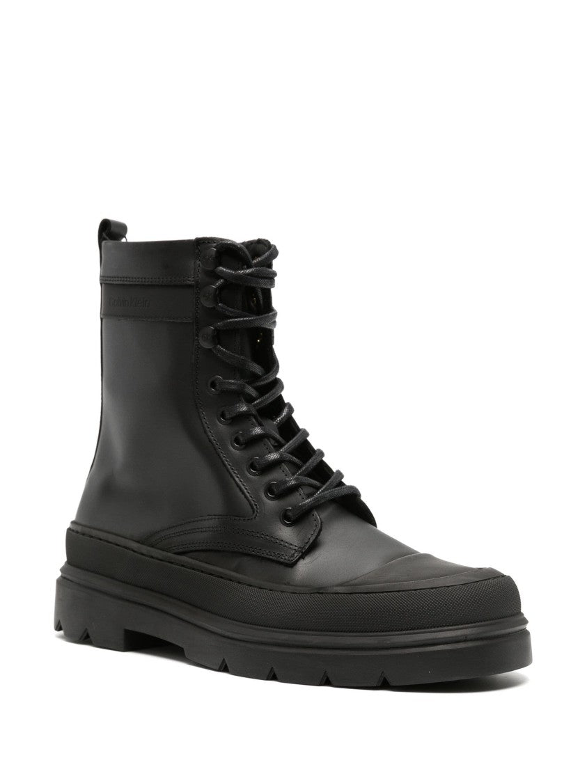Calvin Klein Lace Up Boot High
