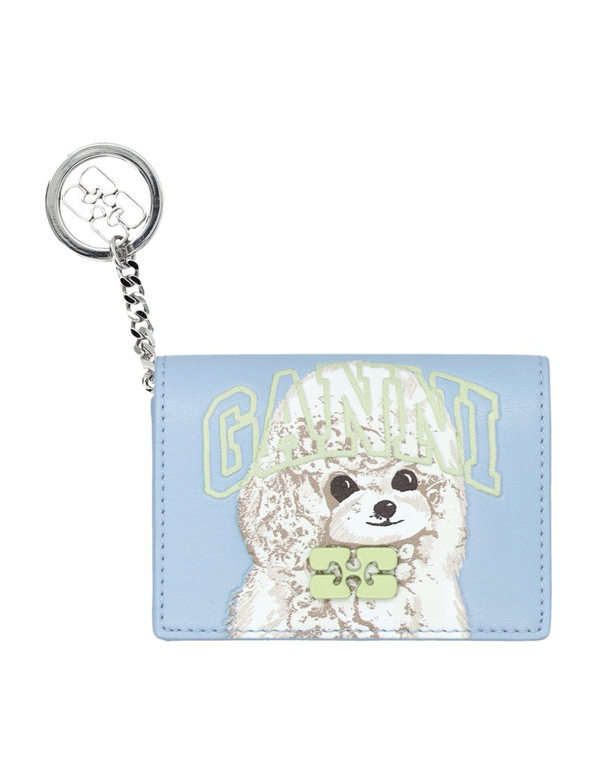 Ganni Poddle Bow Card Holder