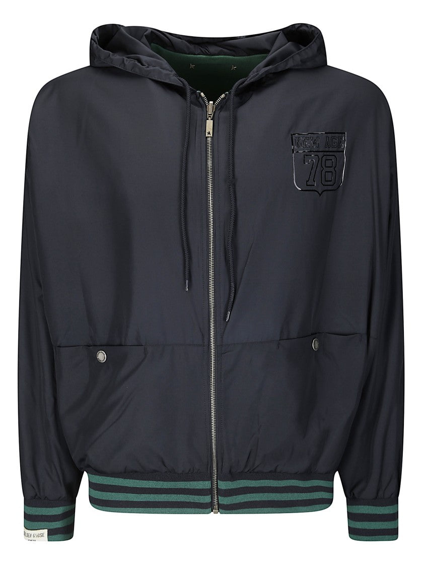 Golden Goose Unisex Reversible Over Zipped Hoodie
