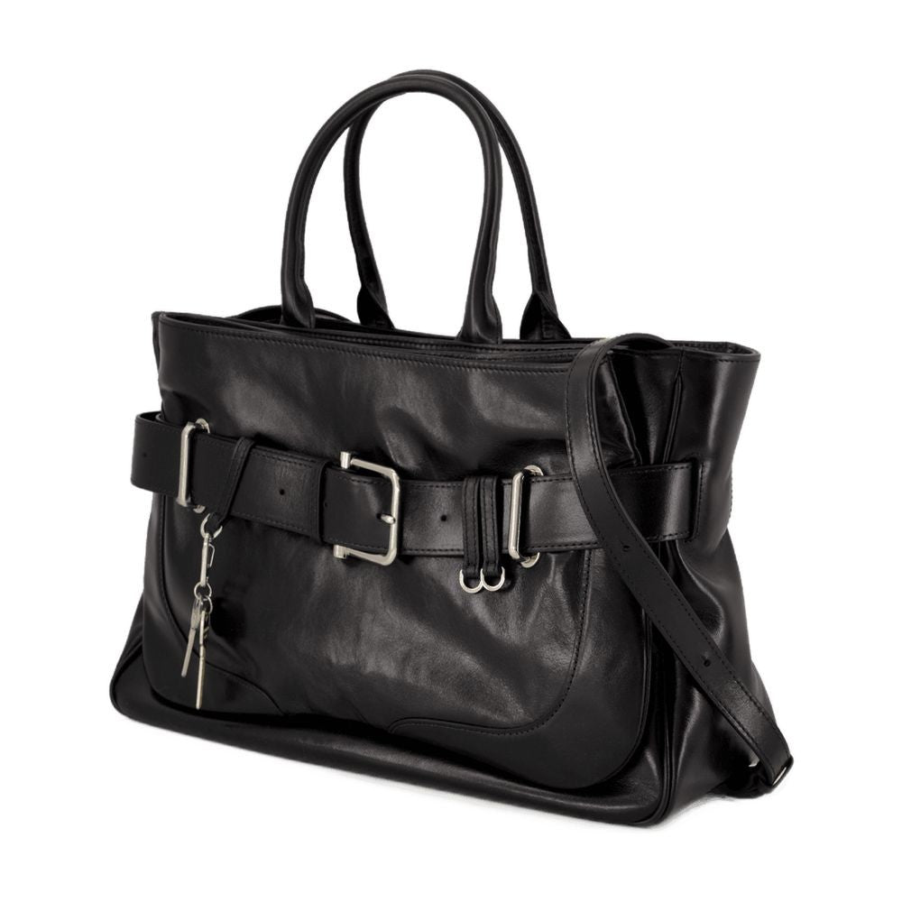 Osoi Brocle Shopping Bag - Cotton - Black