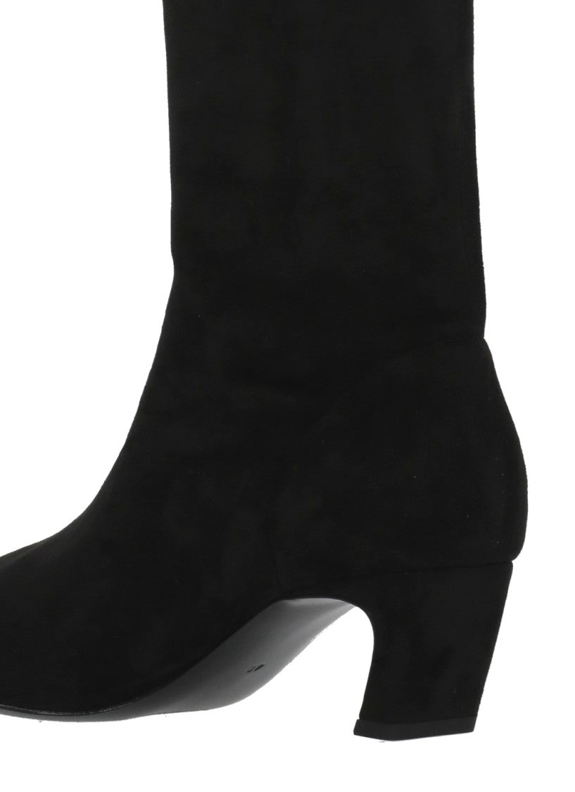 Ash Black Viva Pointed-Toe Boots