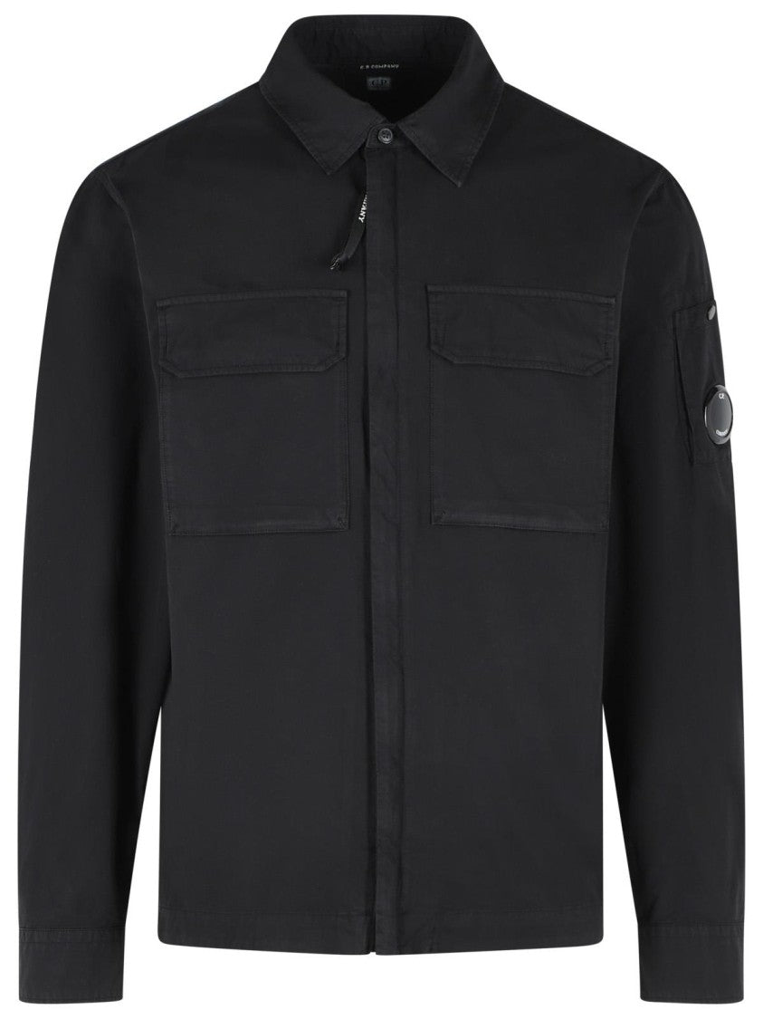 C.P. Company Black Cotton Shirt