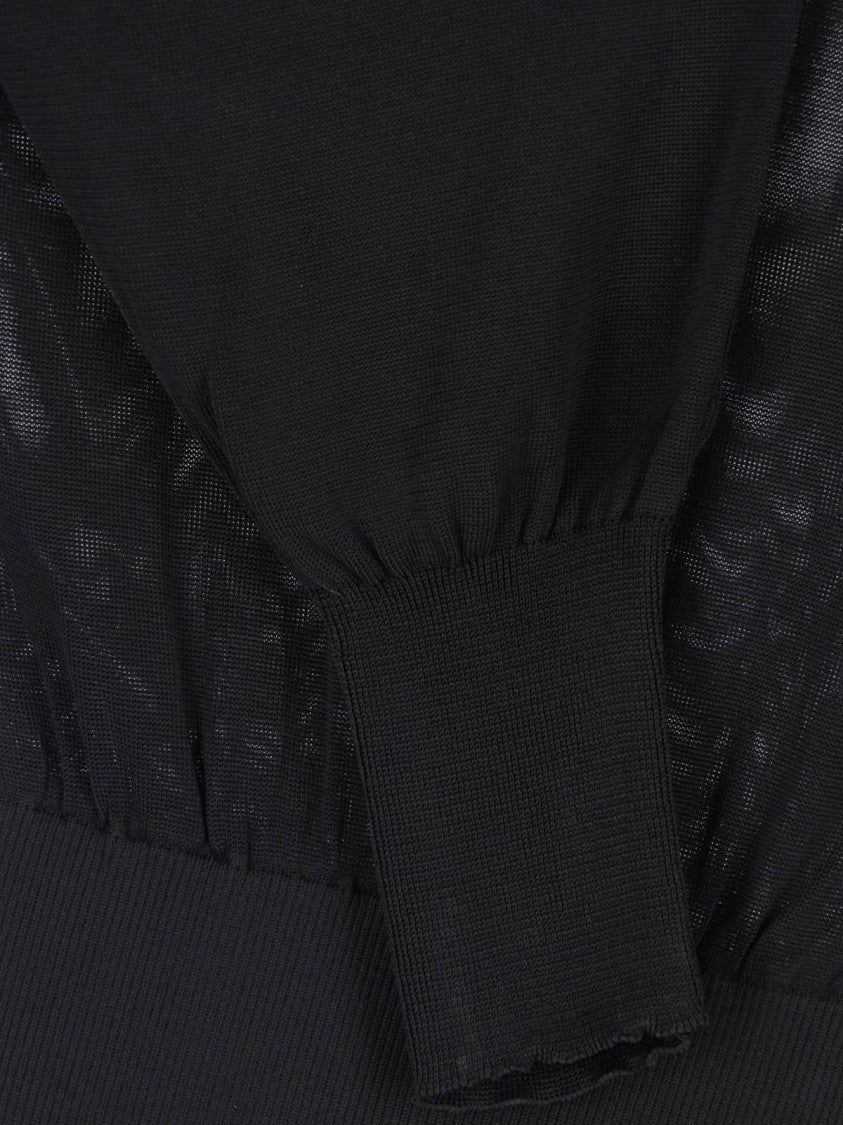 Paloma Wool Black Strapless Voluminous Harem Dress