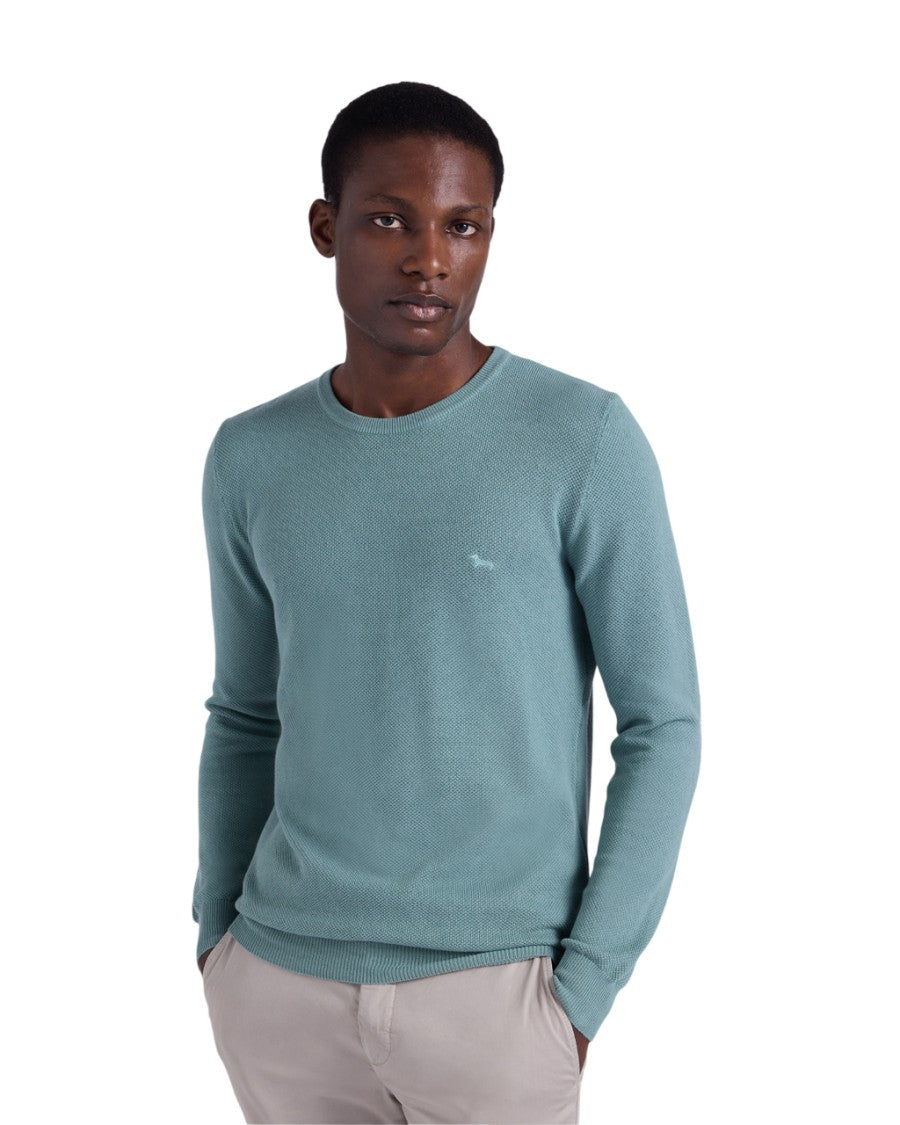 Harmont & Blaine 3D Knit Crewneck Sweater