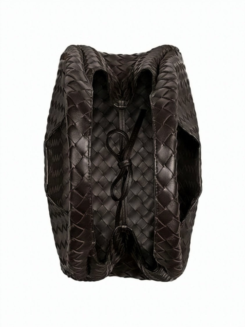 Bottega Veneta Woven Lambskin Leather Shoulder Bag