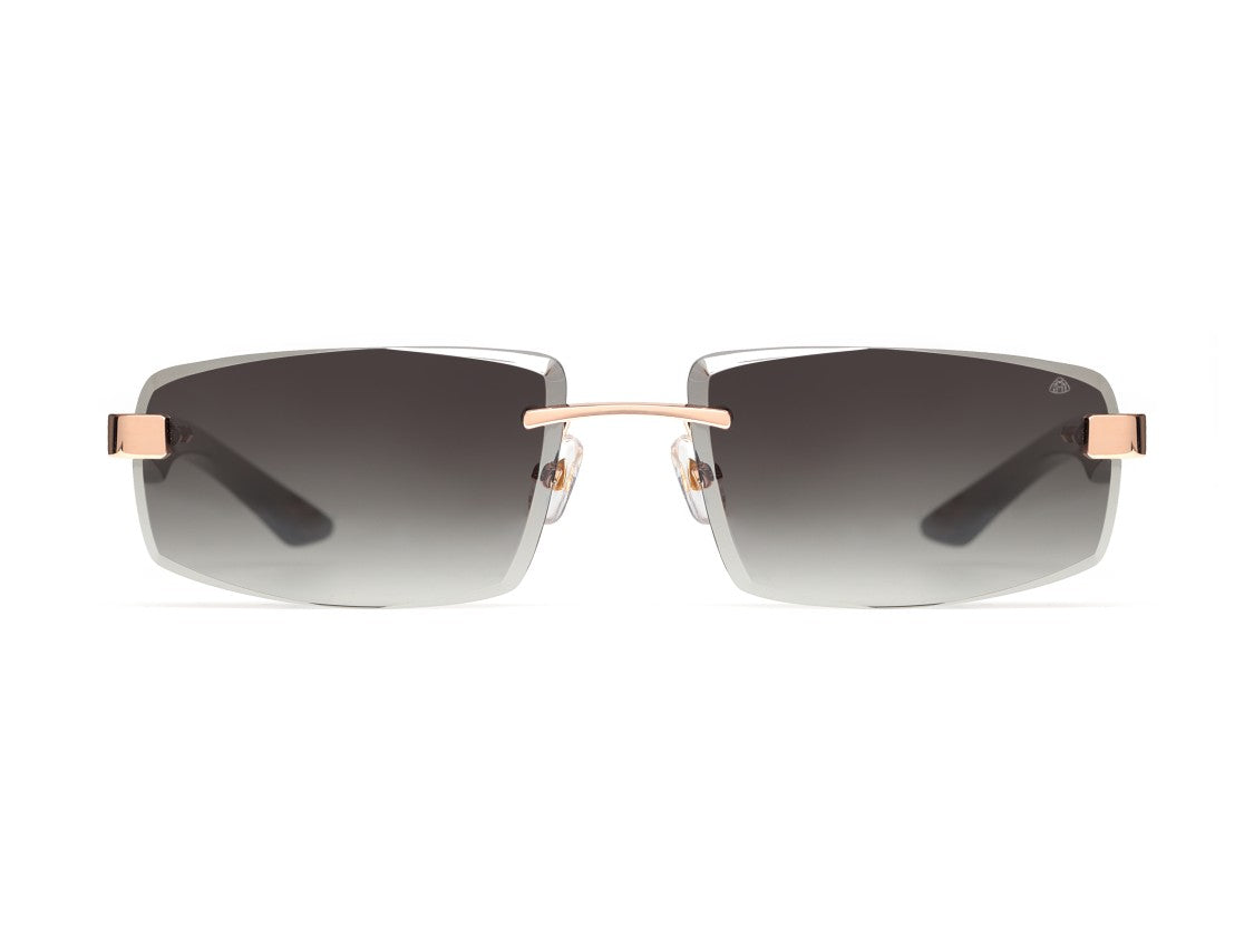 Maybach Rose Gold The Artist Ii Gradient Sunglasses