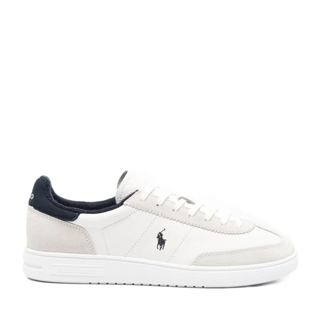 Polo Ralph Lauren Multicolor Bedford Low-Top Rubber Sole Leather Sneakers