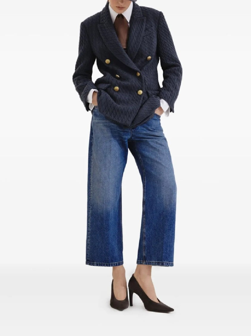 Brunello Cucinelli Pointed-Toe Pumps With Textured Metallic Detail