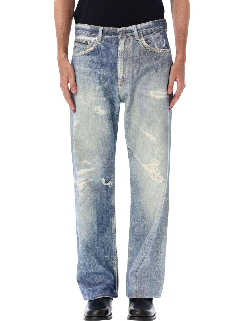 Our Legacy Relaxed-Fit Denim Jeans With Vintage Aesthetic