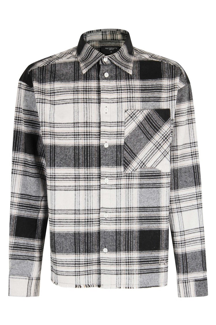 Reternity Reternity Creative Dept Checkered Cotton Flannel Shirt