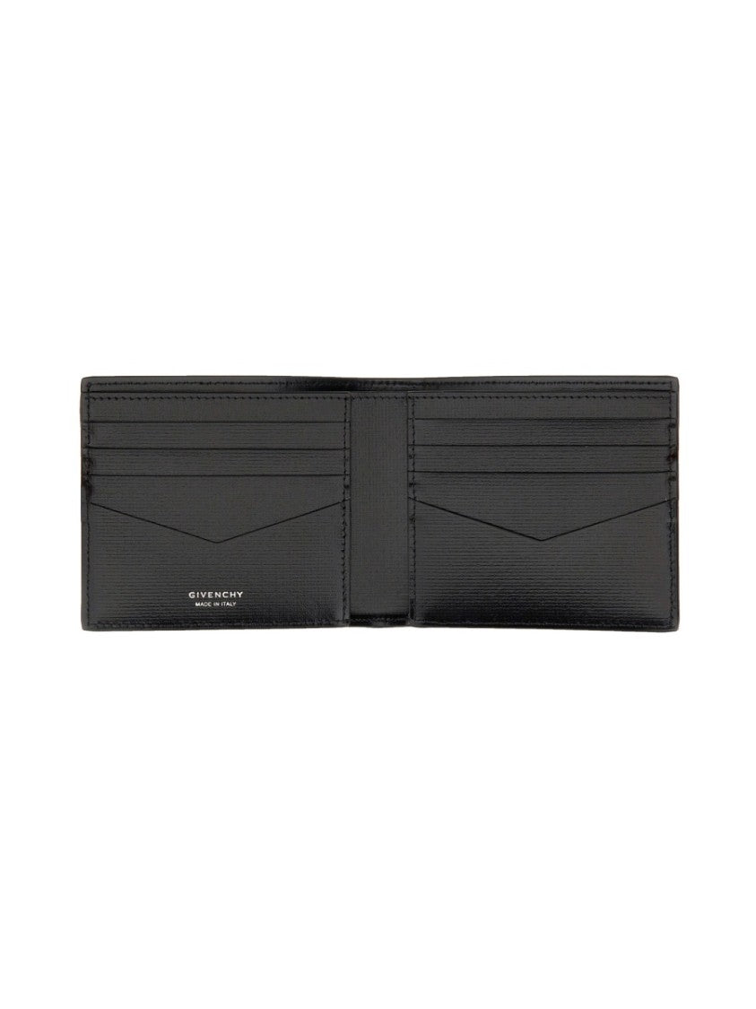 Givenchy Textured Black Leather Wallet