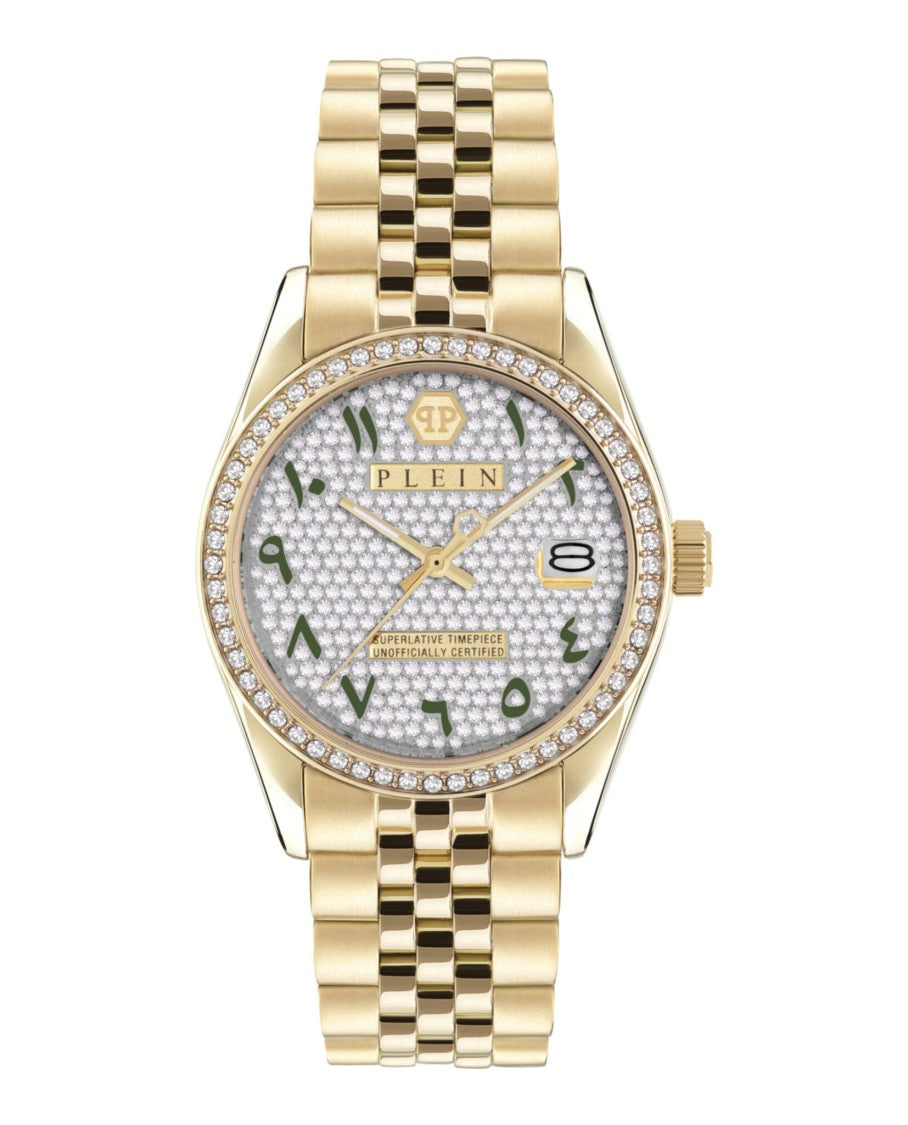 Philipp Plein Date Superlative Crystal Watch