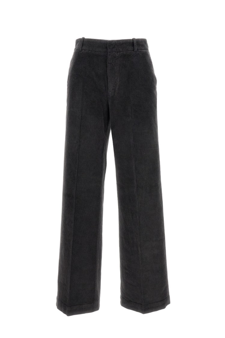Cellar Door Tailored Brown Trousers With Structured Silhouette