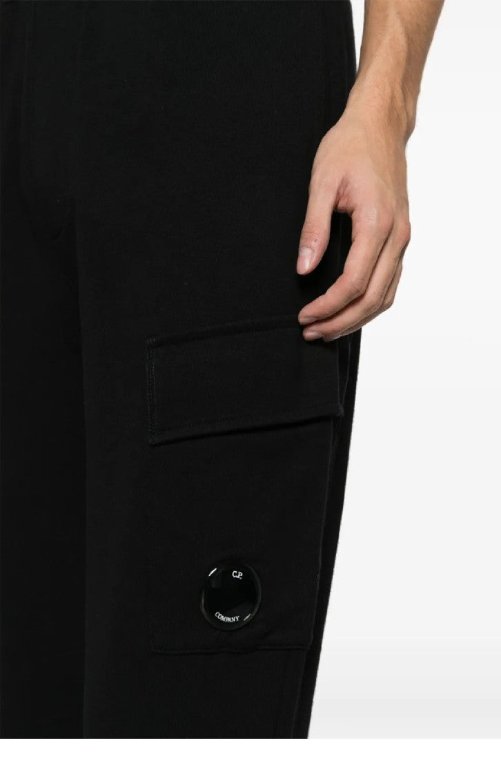 C.P. Company Diagonal Raised Fleece Lens Sweatpants
