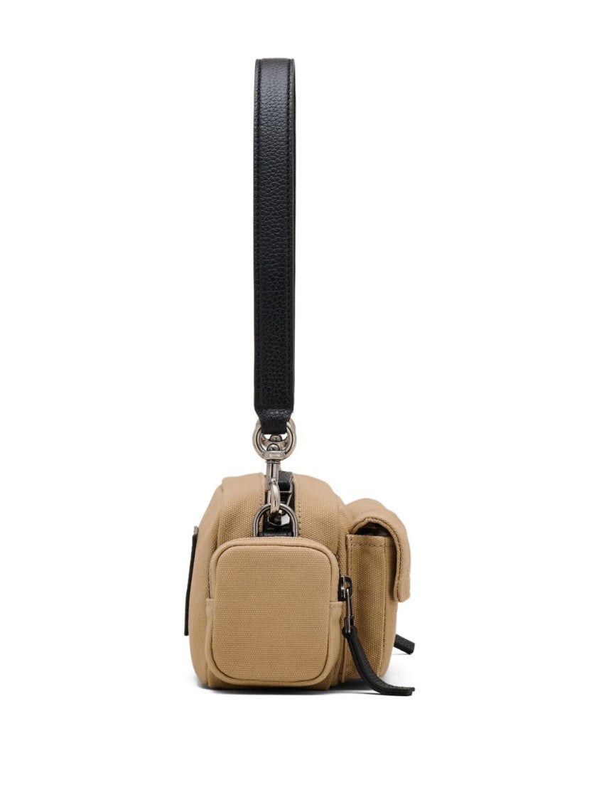 Marc Jacobs Camel Shoulder Bag With Multiple Pockets