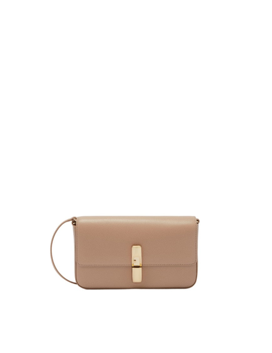 Furla Greige Iride S Leather Bag