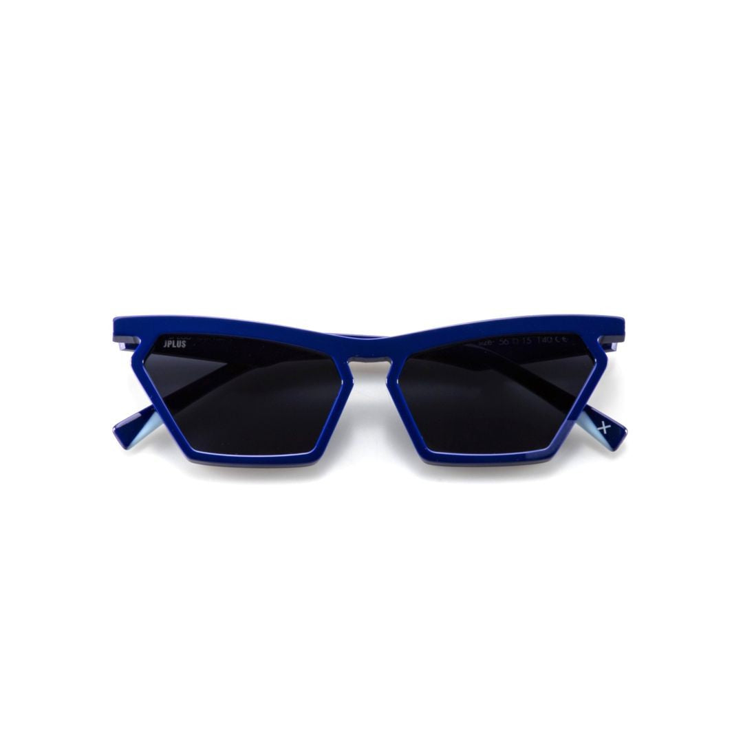 Jplus Yel Bold Geometric Frame Acetate Sunglasses