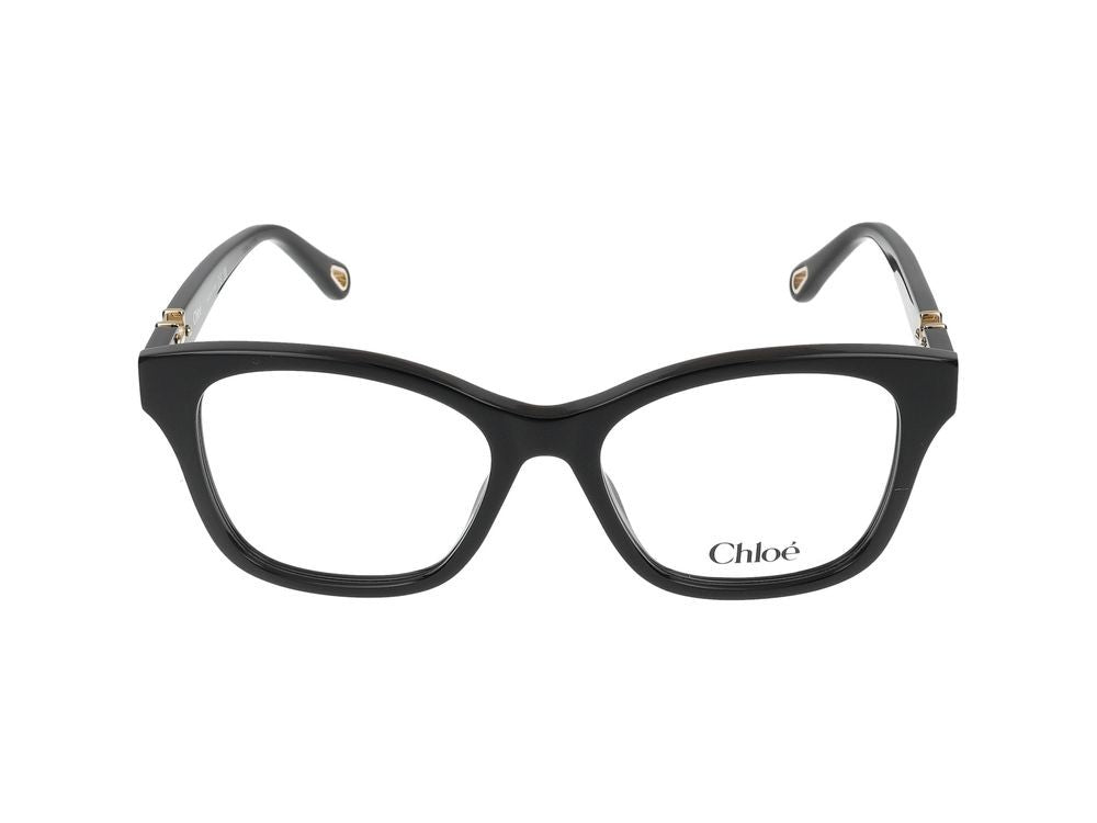 Chloé Eyeglasses Ch0334o 006 Black Black Transpare 52/17/140